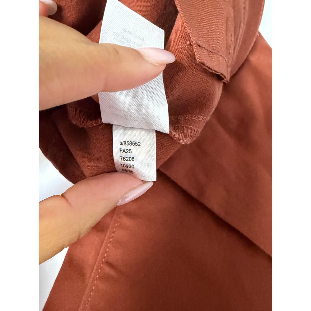 Ann Taylor Weekend Go-Everywhere Flare Pants terracota 6 - Picture 8 of 10